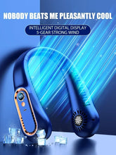 Load image into Gallery viewer, Mini Bladeless Fan, Neck Fan, Cool Wind Blows all over the Body
