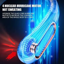 Load image into Gallery viewer, Mini Bladeless Fan, Neck Fan, Cool Wind Blows all over the Body
