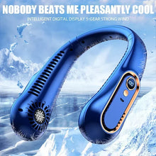Load image into Gallery viewer, Mini Bladeless Fan, Neck Fan, Cool Wind Blows all over the Body
