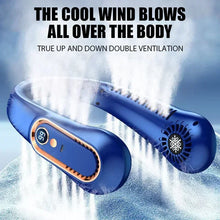 Load image into Gallery viewer, Mini Bladeless Fan, Neck Fan, Cool Wind Blows all over the Body
