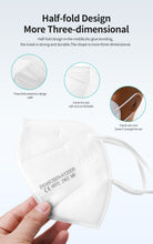 Load image into Gallery viewer, KN95 Face Masks, Fabric Respiratory Mask - 100 Pcs
