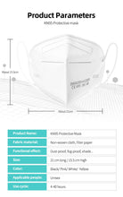 Load image into Gallery viewer, KN95 Face Masks, Fabric Respiratory Mask - 100 Pcs
