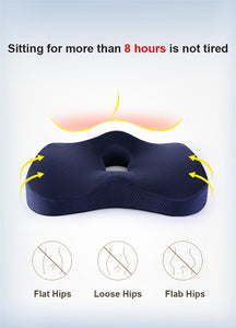 Memory Foam Seat Cushion Orthopedic Pillow Office Chair Cushion Support