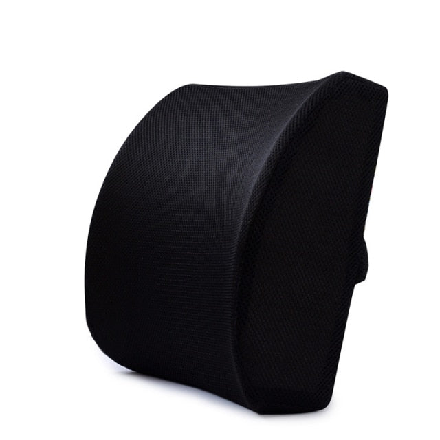 Soft Memory Foam Lumber Support Back Massager Pillow