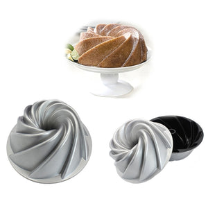 Aluminum Cake Mold Cake And Mousse Baking Tool Double Sided Gauze Cake Mold Tool Cake Pan Non Stick Shaped Tube Pan For Kitchen