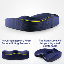 Load image into Gallery viewer, Memory Foam Seat Cushion Orthopedic Pillow Office Chair Cushion Support
